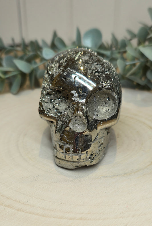 Crâne Pyrite du Pérou