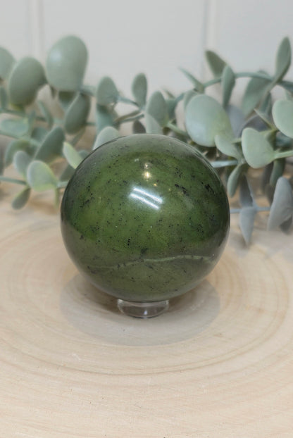 Sphère de Jade Néphrite