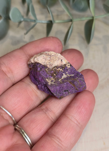 Purpurite brute du Brésil