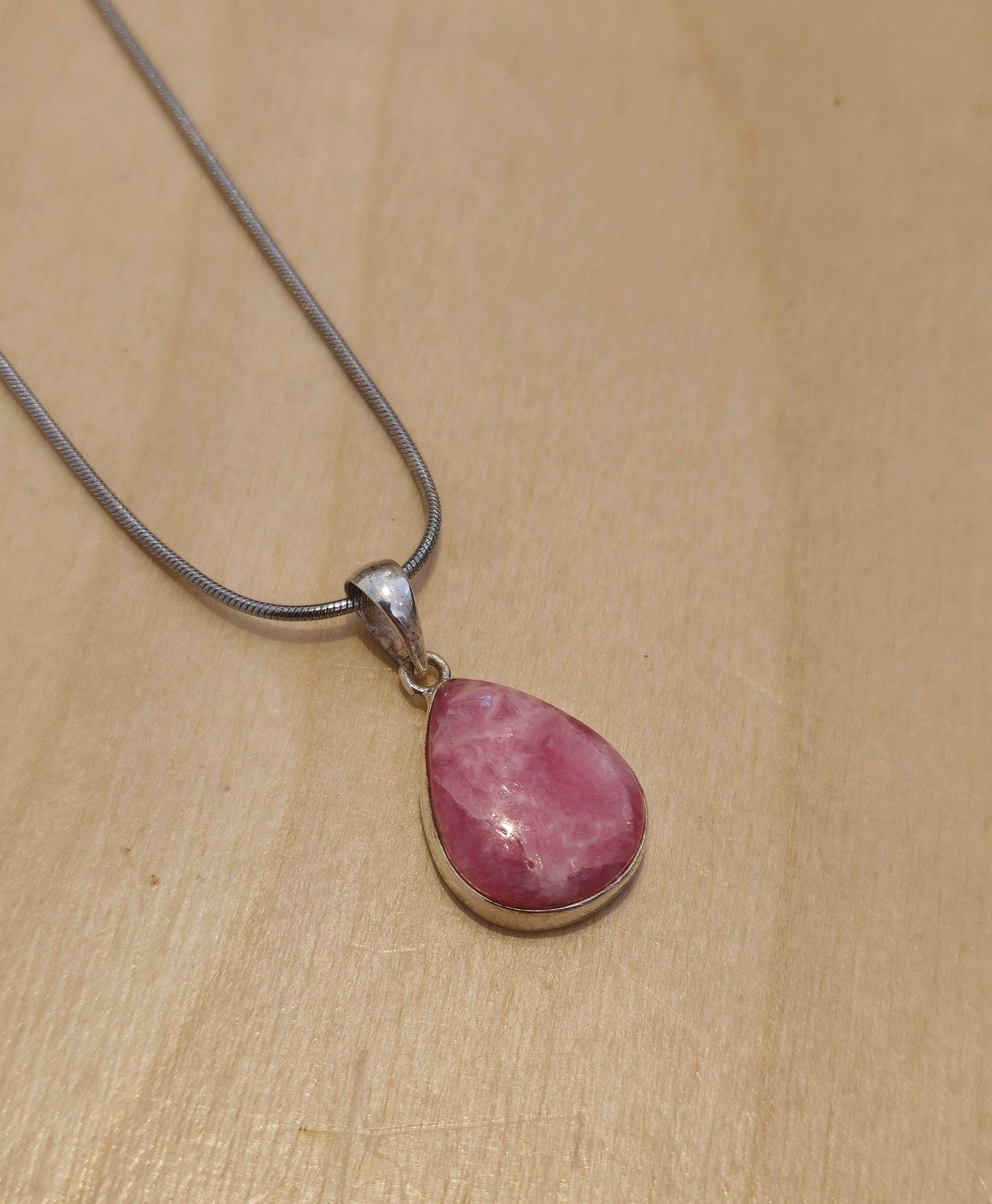 Collier Rhodochrosite