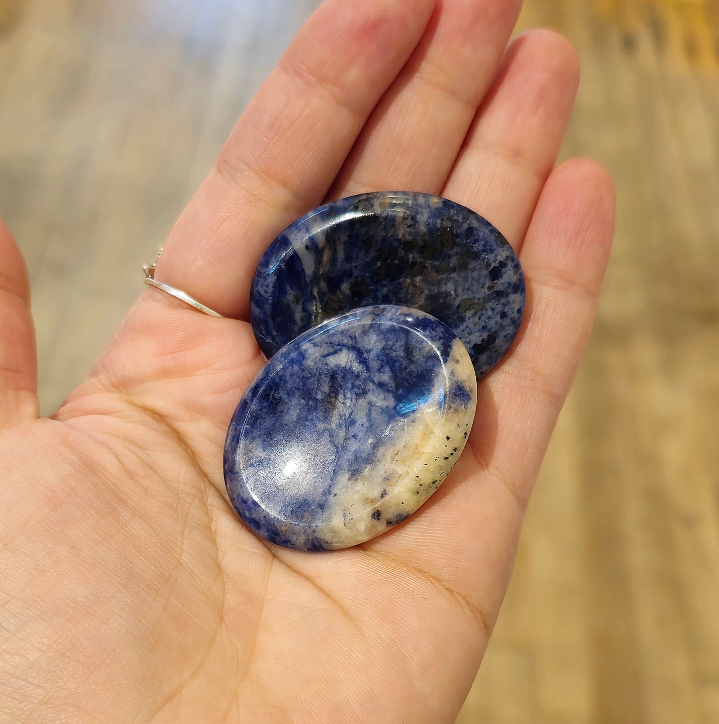 Sodalite Worry stone