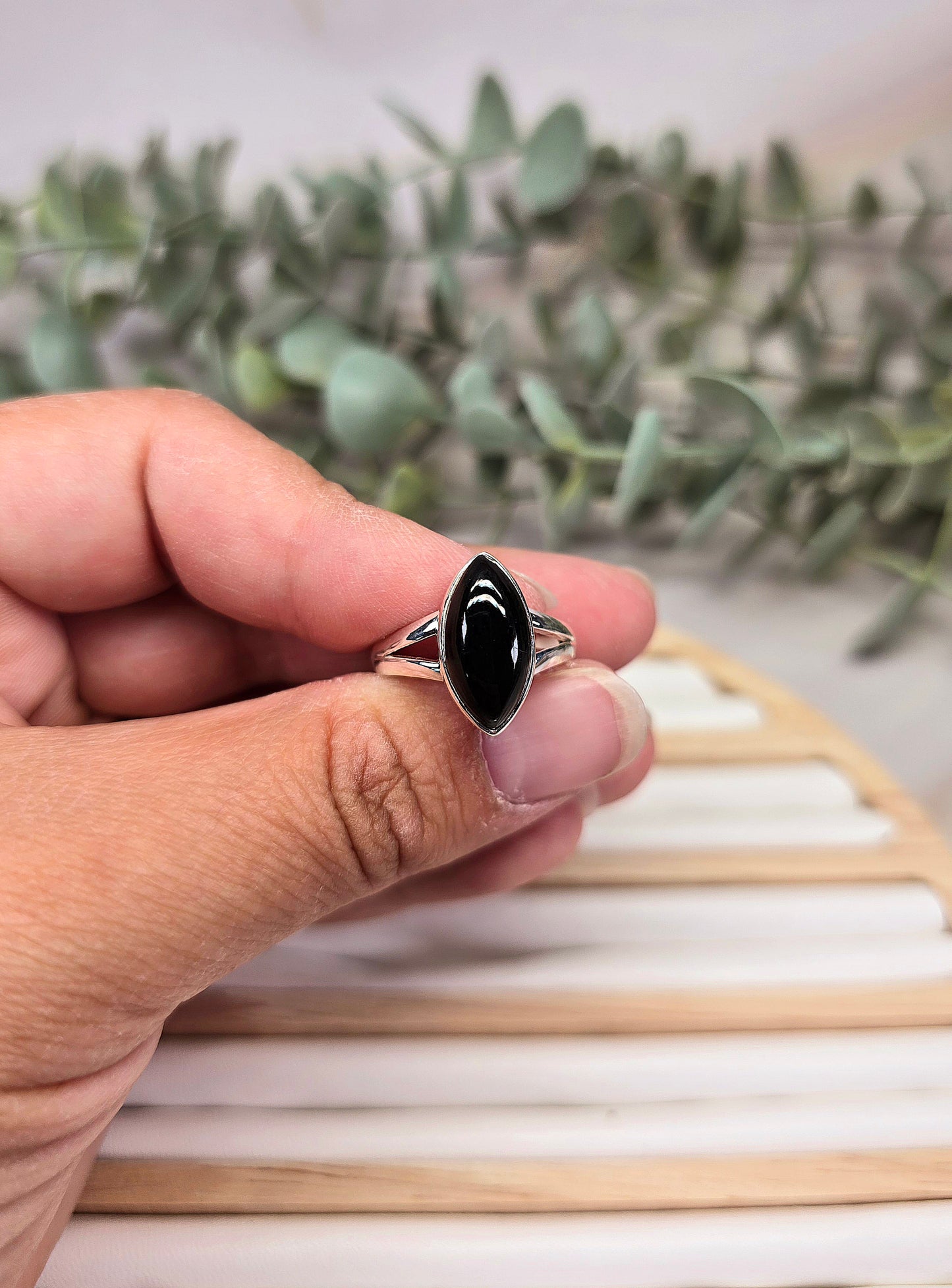 Bague Obsidienne