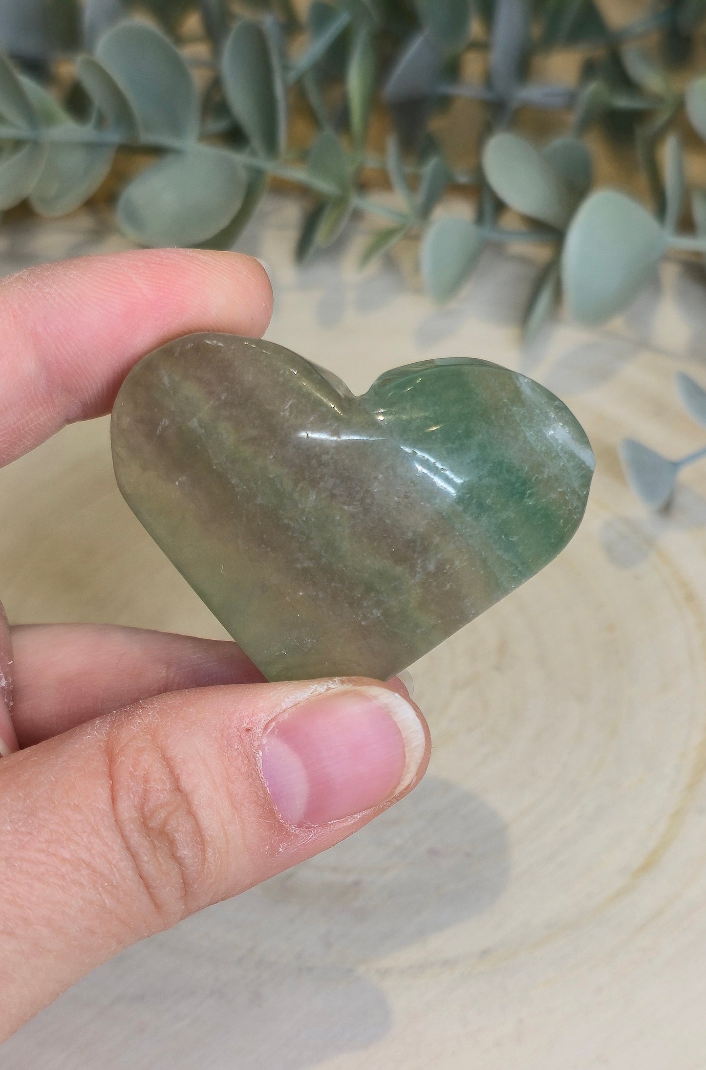 Coeur en Fluorite