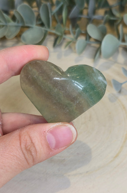 Coeur en Fluorite