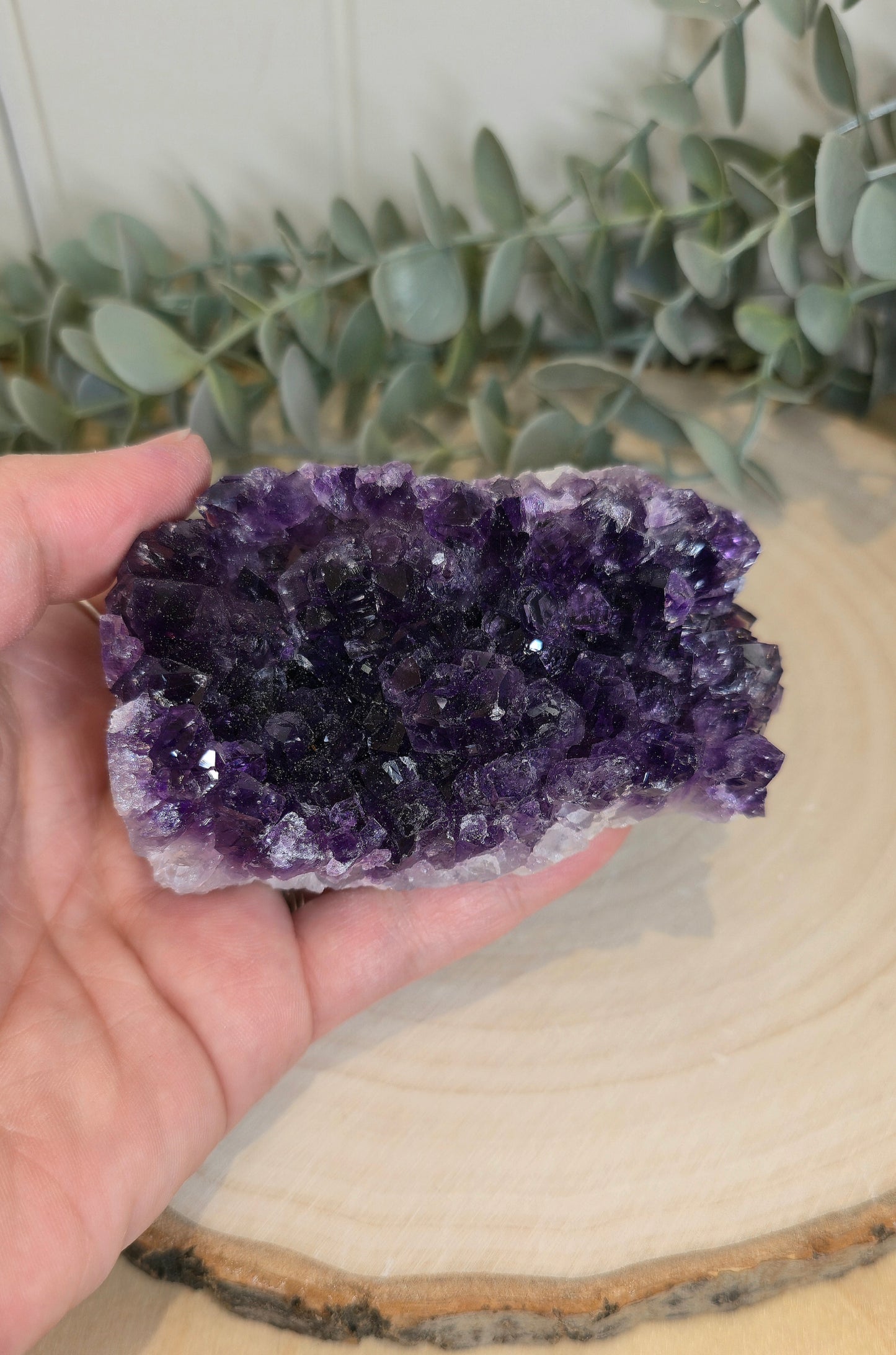 Base d’Améthyste géode d'Uruguay