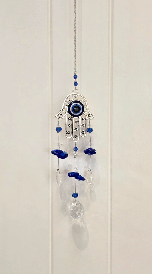 Capteur de lumière Main de Fatima/Oeil de protection