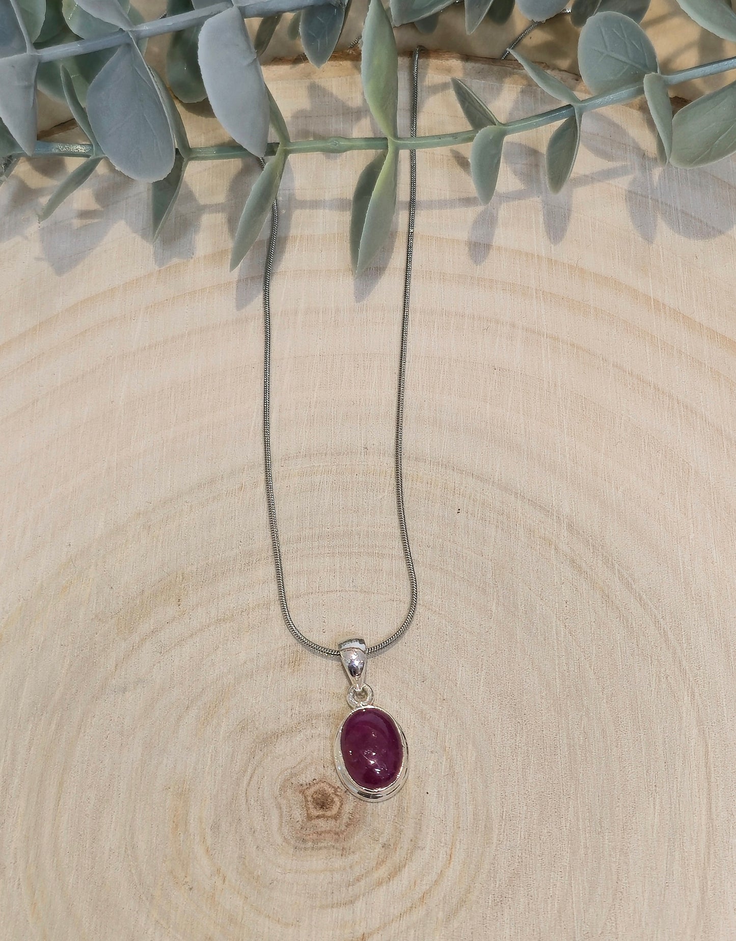 Collier Rubis