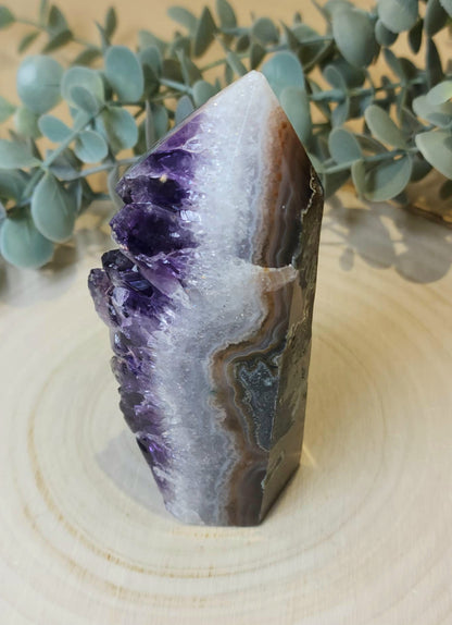 Pointe d’Améthyste géode