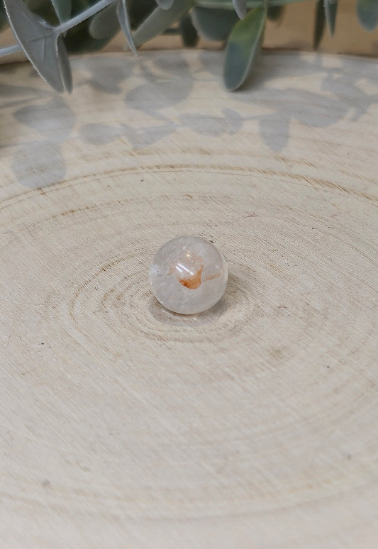 Sphère Quartz feu