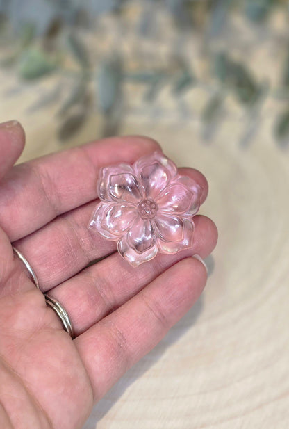 Fleur en Quartz clair