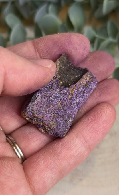 Purpurite brute du Brésil