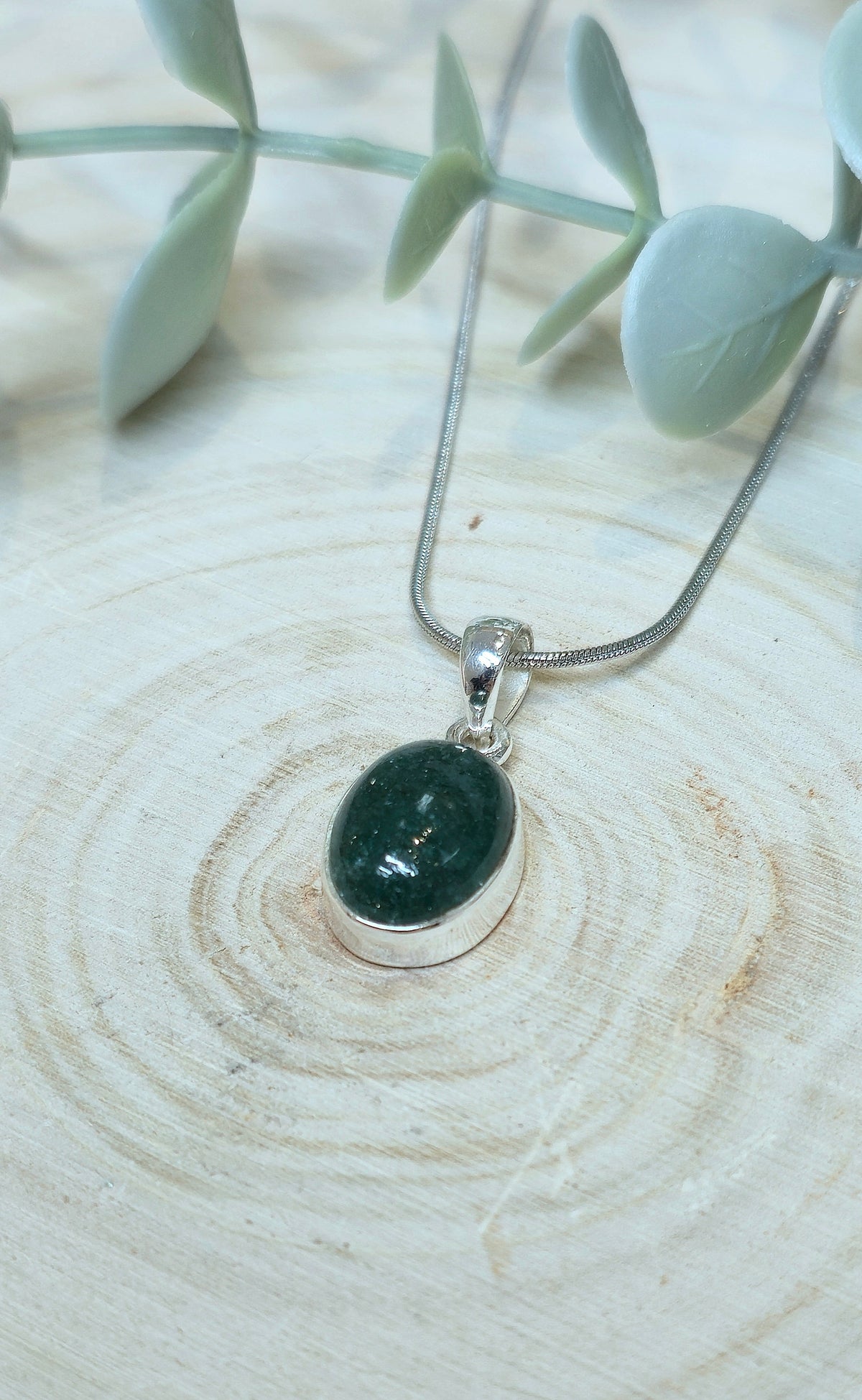 Collier Aventurine verte