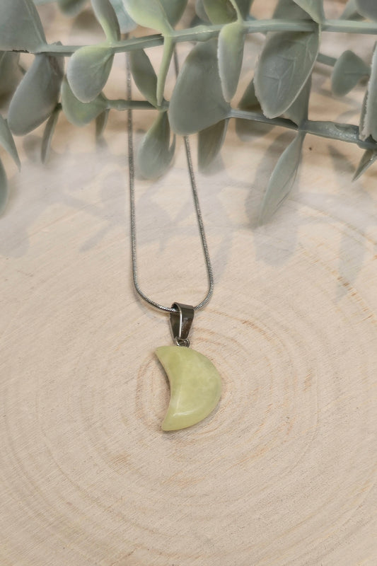 Collier en mini lune en Infinite