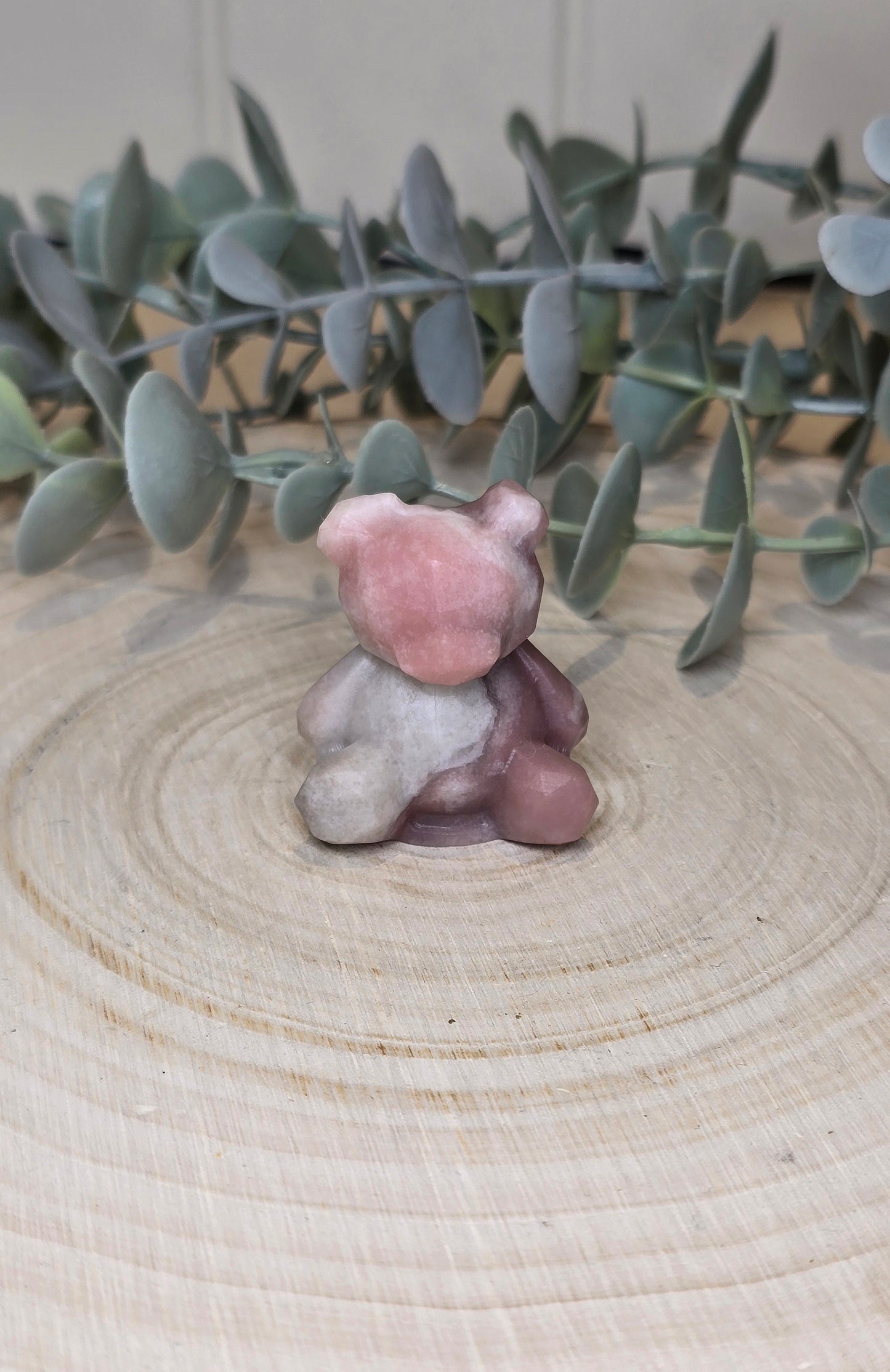 Ourson en Opale rose