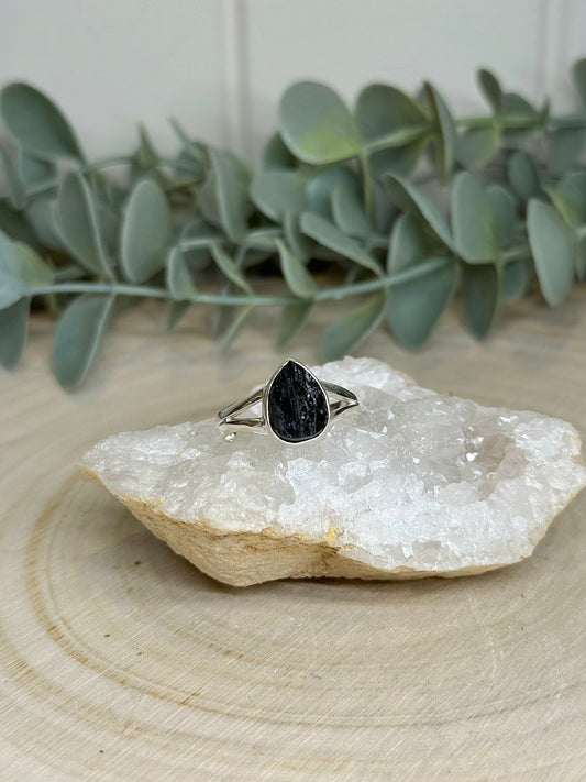 Bague Tourmaline brute