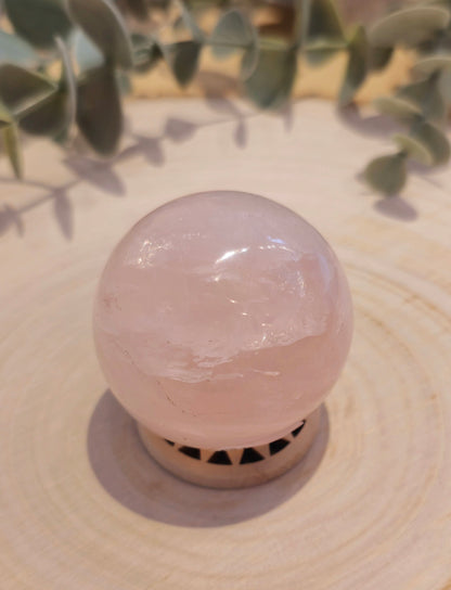 Sphère Quartz rose