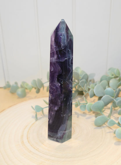 Pointe en Fluorite