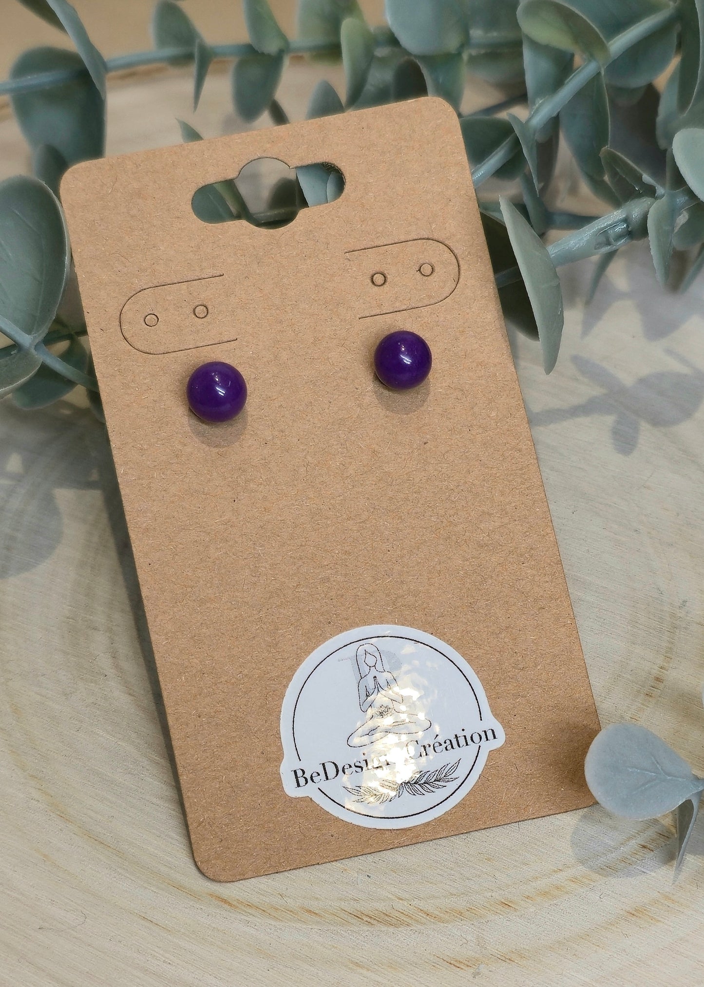 Boucles d’oreilles Phosphosiderite