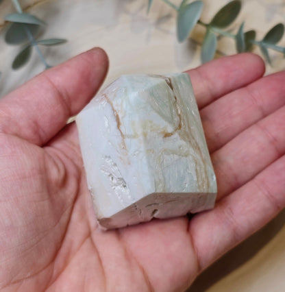 Base pointe polie Calcite des caraïbes