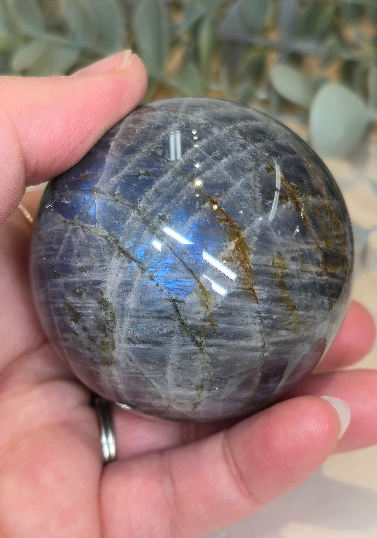 Sphère de Labradorite