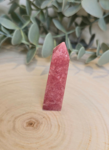 Pointe en Rhodochrosite