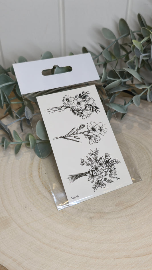 Tatouage temporaire Floral SH-16
