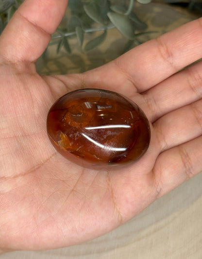 Pierre de paume en Cornaline