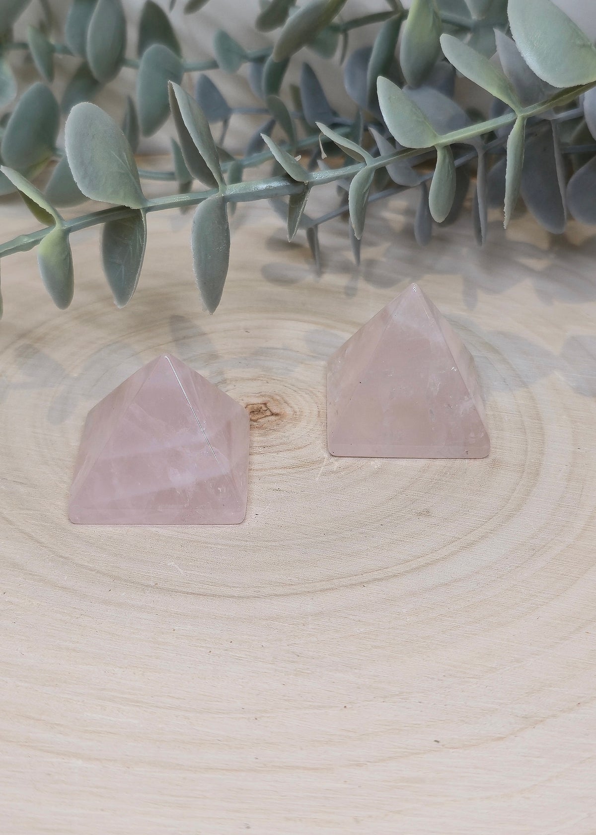 Pyramide Quartz rose