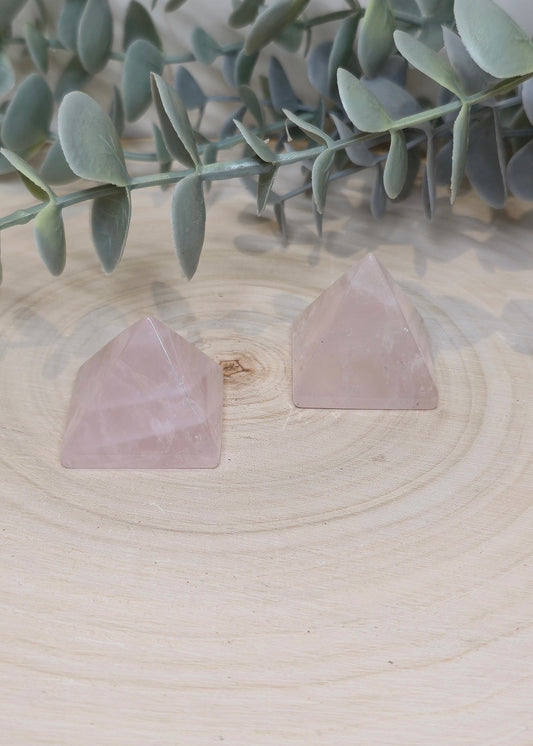 Pyramide Quartz rose