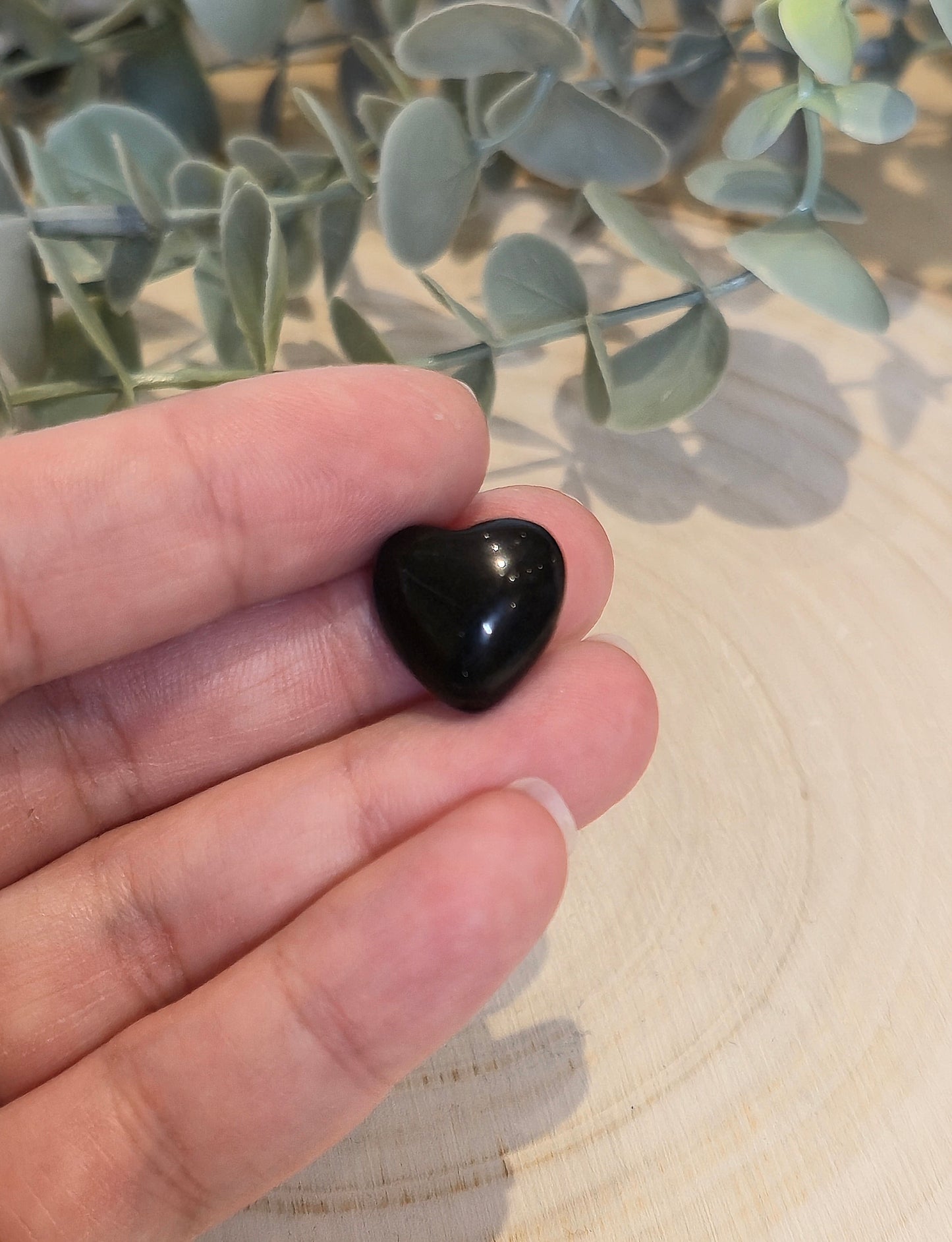 Mini Coeur en Obsidienne