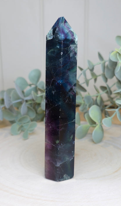 Pointe en Fluorite AA