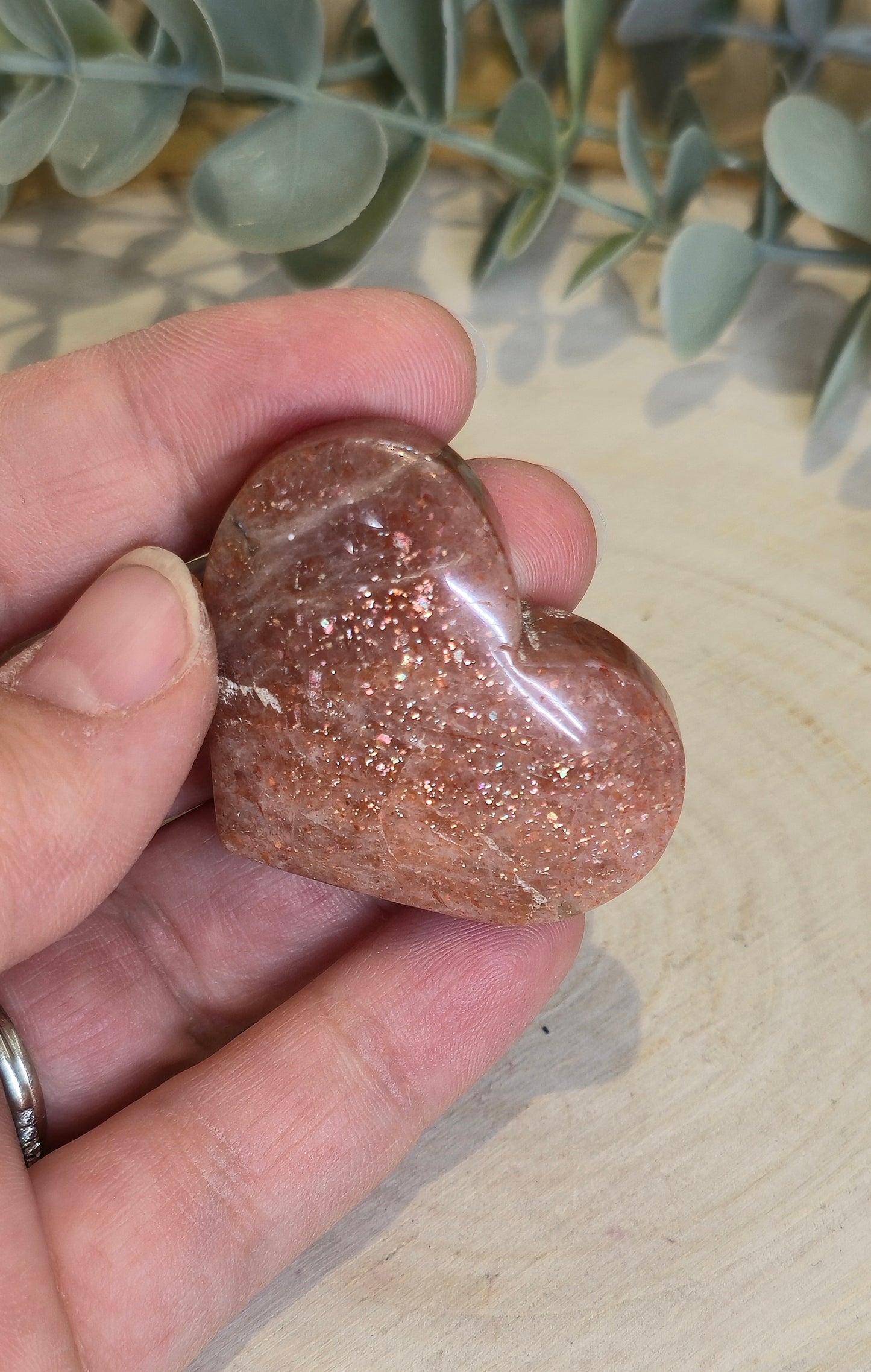 Coeur en Pierre de soleil