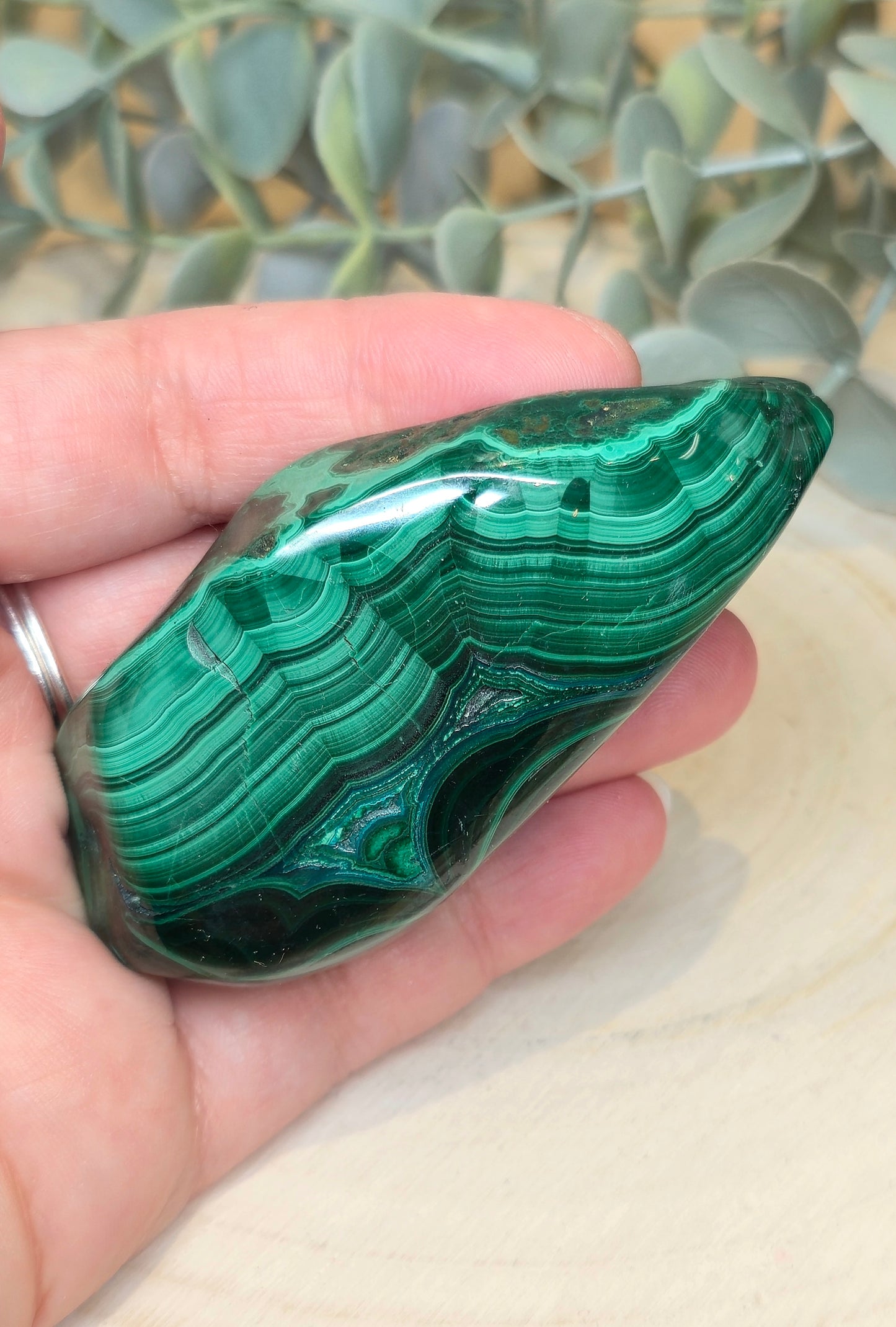 Freeform Malachite