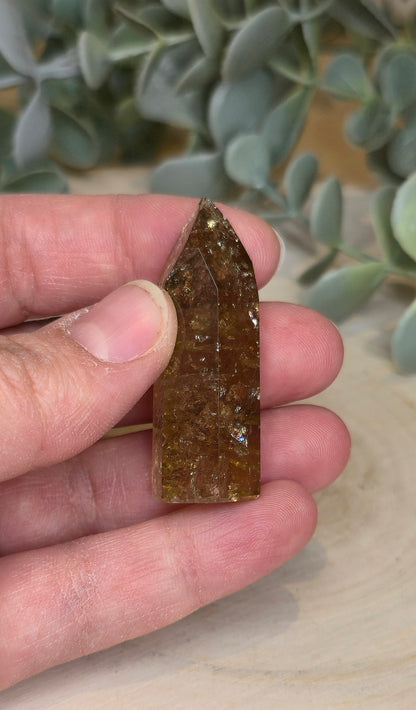 Pointe en Citrine Naturelle