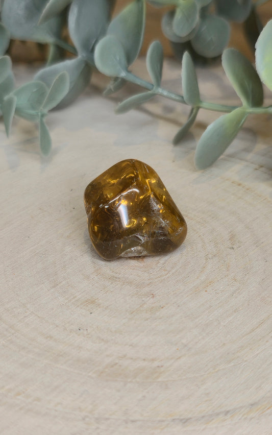 Citrine naturelle du Brésil grade extra barattée
