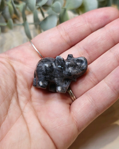 Éléphant Larvikite