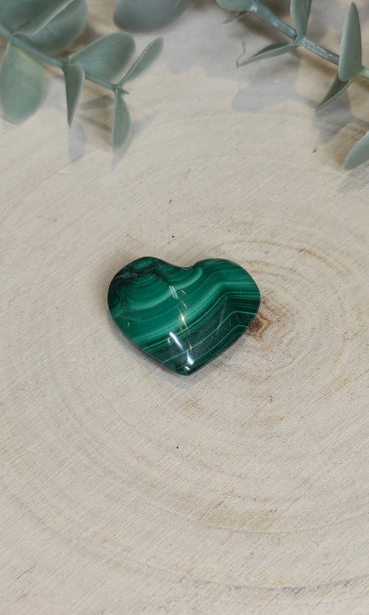 Coeur en Malachite