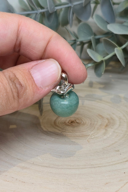 Mini Pomme Aventurine verte