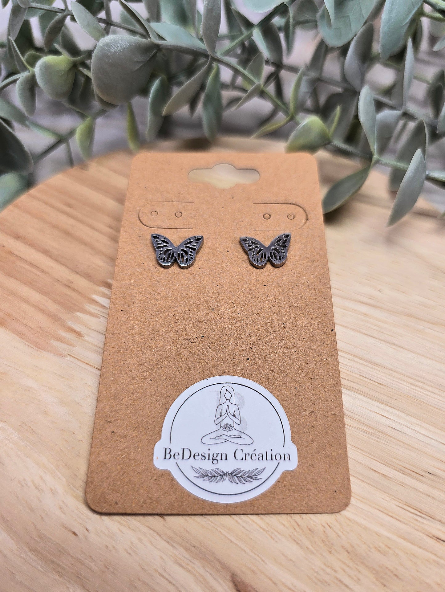 Boucles d’oreilles Papillon