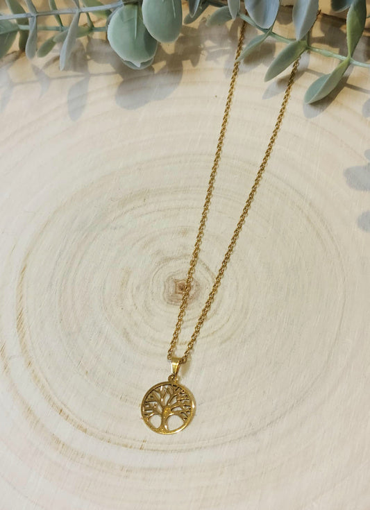 Collier Arbre de vie gold