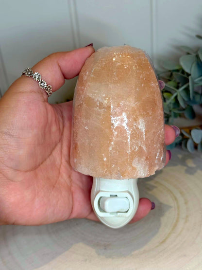 Veilleuse de sel d'Himalaya