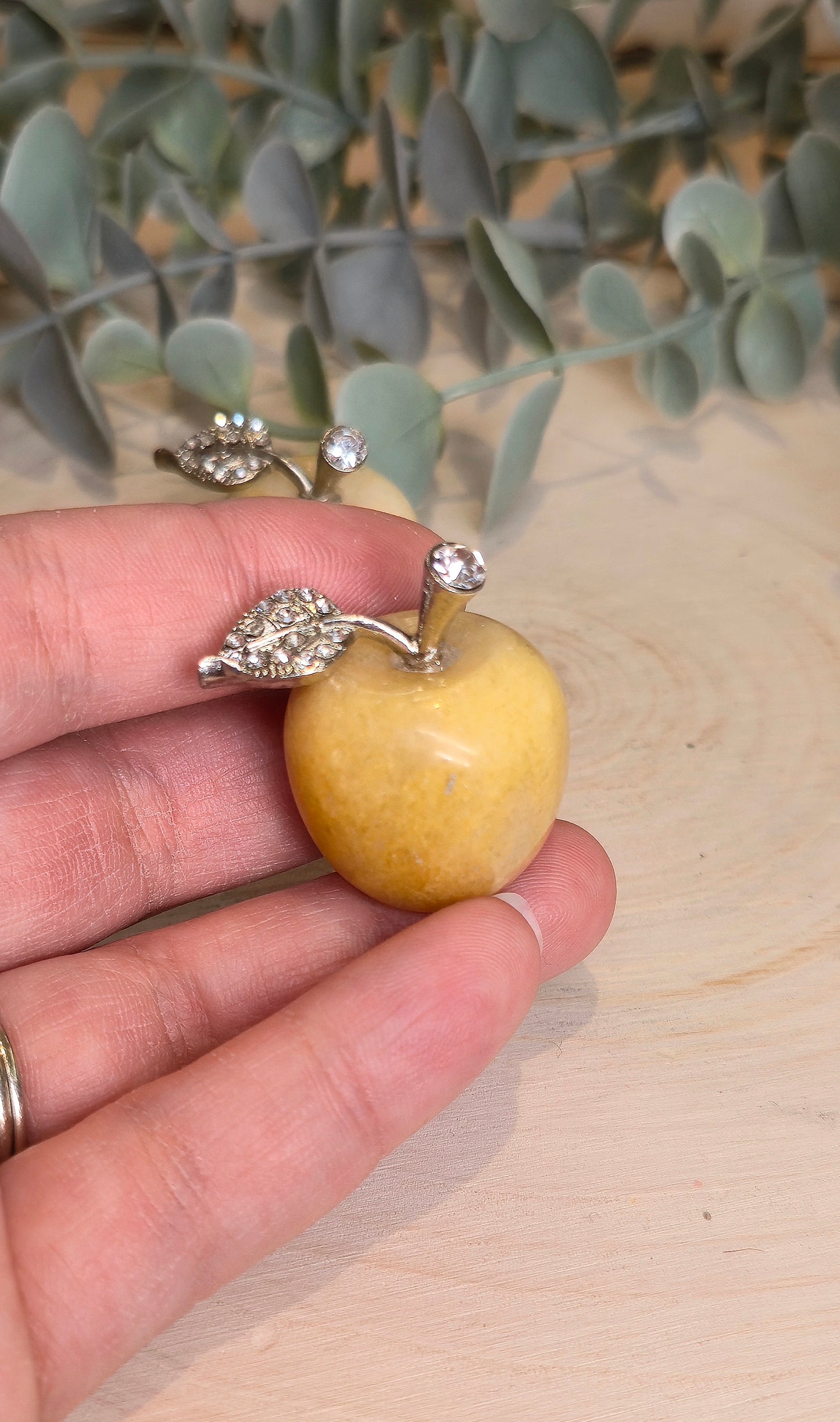 Pomme Aventurine jaune