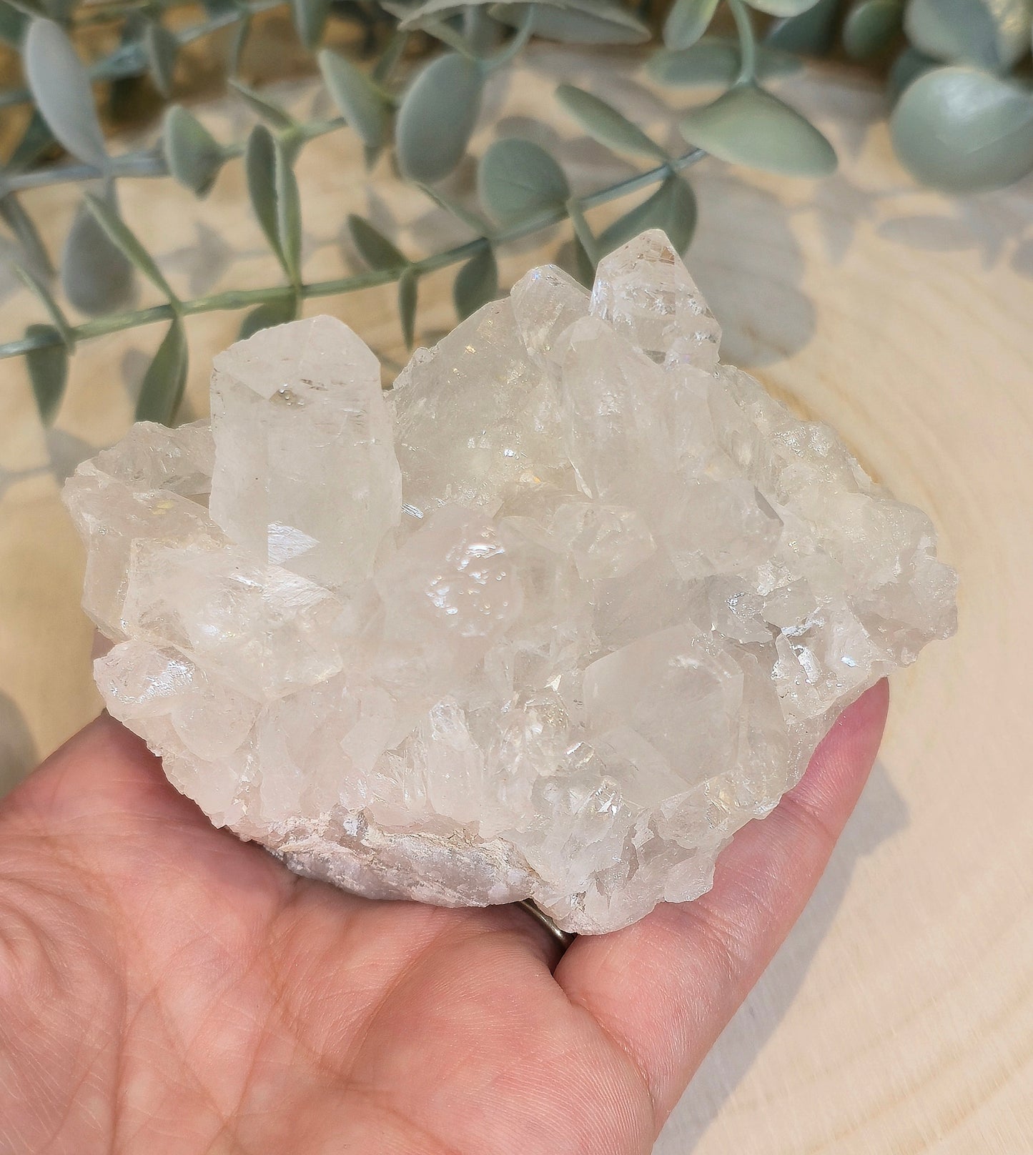 Amas en Quartz clair