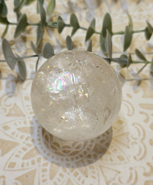 Sphère Quartz clair