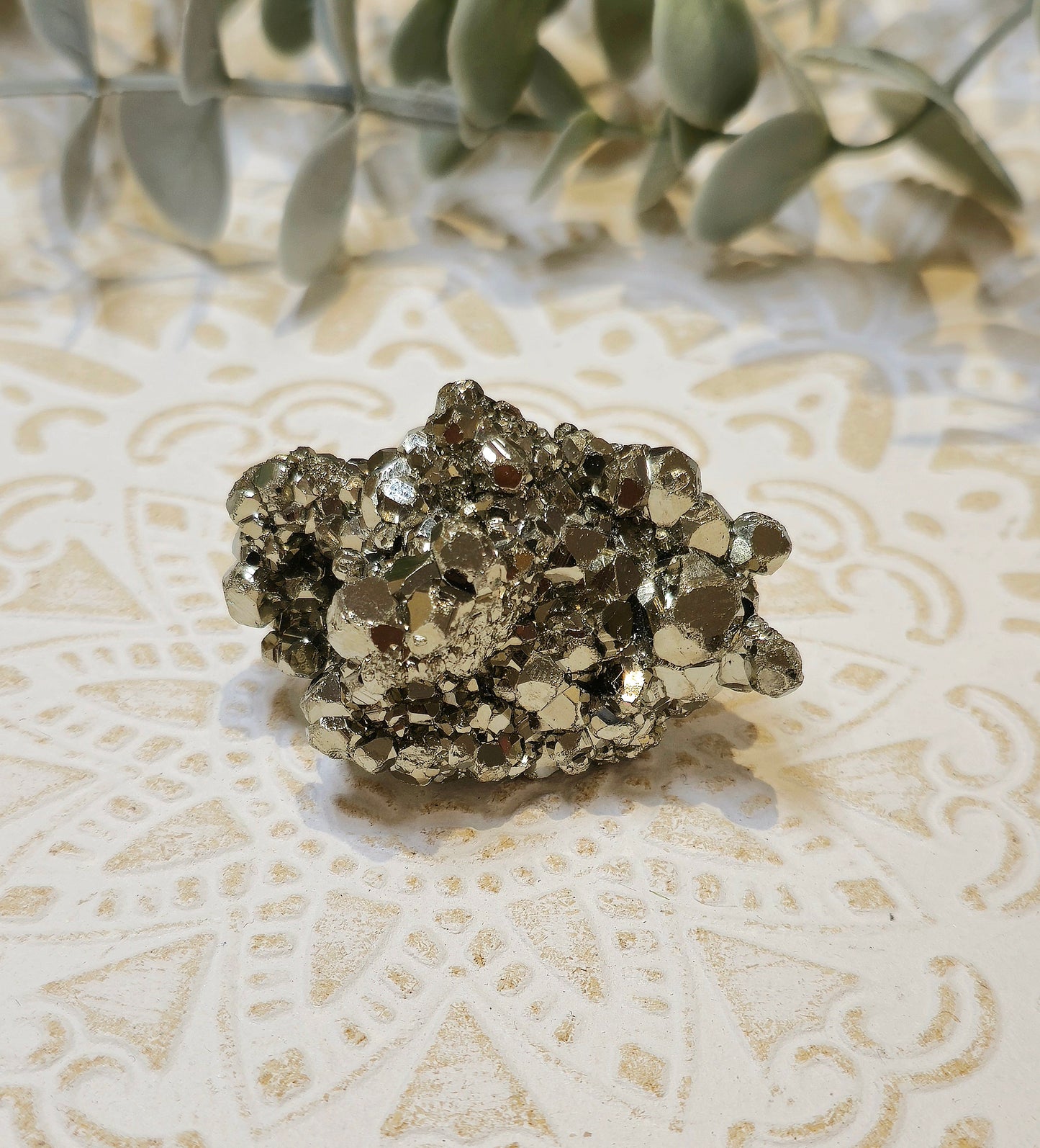 Pyrite brute du Pérou