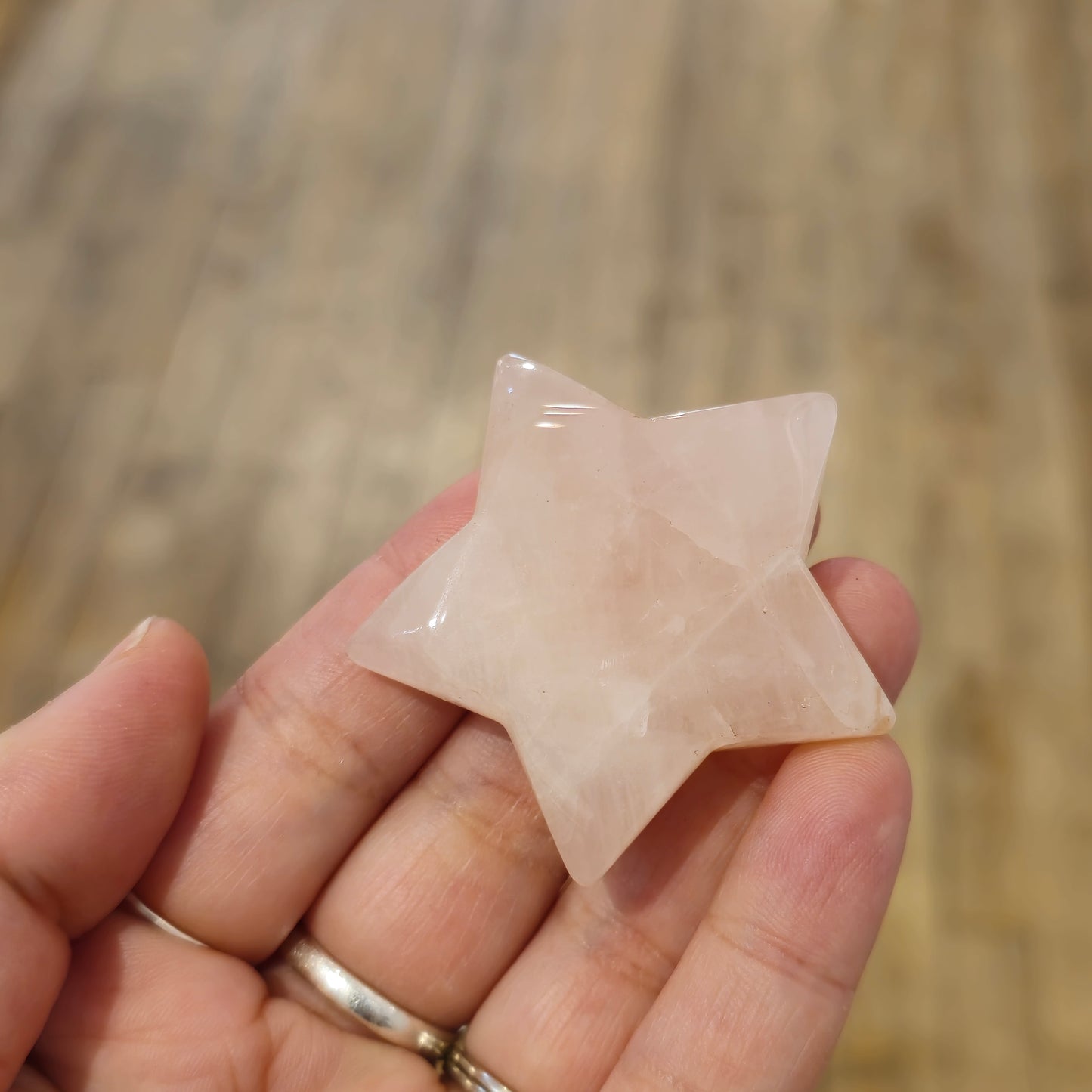 Étoile Quartz rose