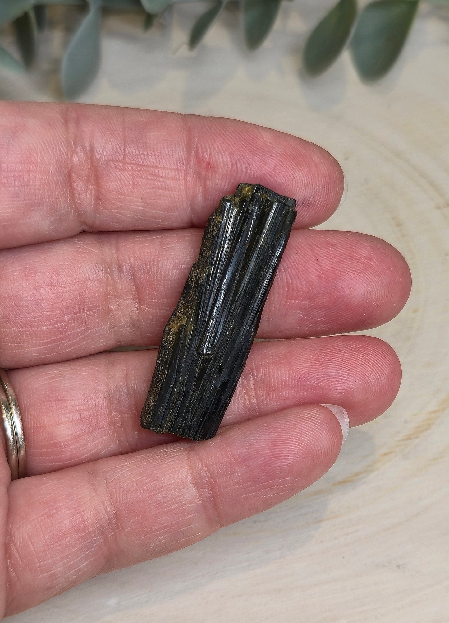 Tourmaline verte brute