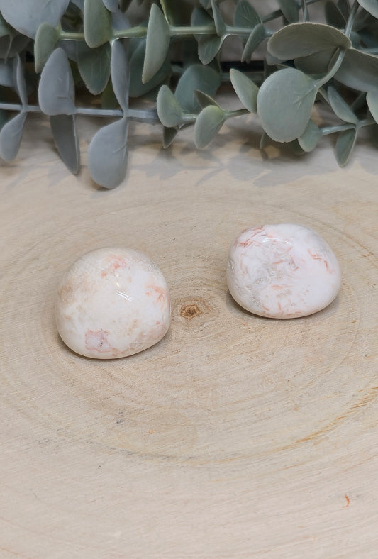 Scolécite rose barattée