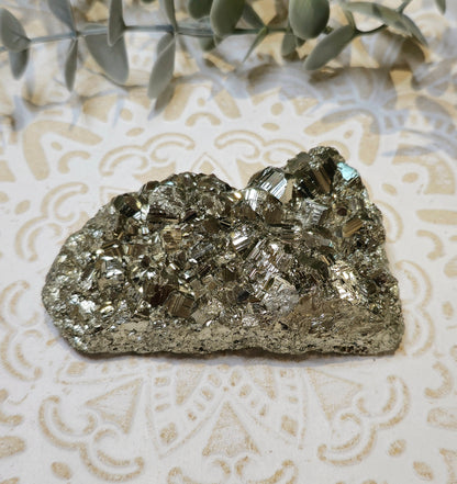 Pyrite brute du Pérou