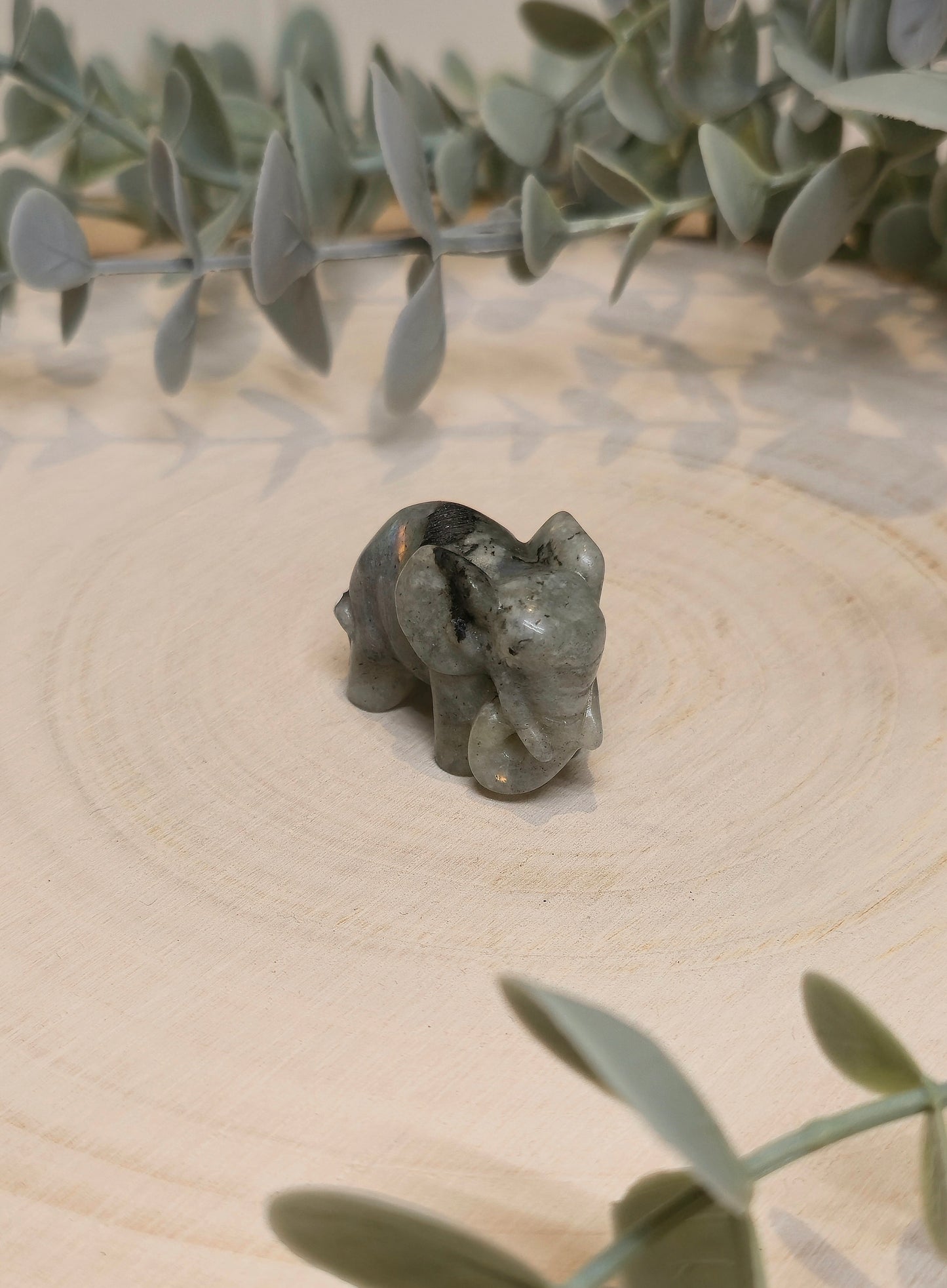 Éléphant Labradorite